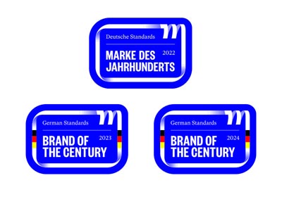 Die Marken des Jahrhunderts Auszeichnung zählt zu den ältesten in Deutschland. Sie steht für das Qualitätsversprechen „Made in Germany“, das Unternehmen weltweit repräsentieren. JuCad wurde mit seiner Exklusivität in der Produktgattung Golfcaddy mit dem Titel ausgezeichnet. Die Marken des Jahrhunderts Auszeichnung zählt zu den ältesten in Deutschland. Sie steht für das Qualitätsversprechen „Made in Germany“, das Unternehmen weltweit repräsentieren. JuCad wurde mit seiner Exklusivität in der Produktgattung Golfcaddy mit dem Titel ausgezeichnet.