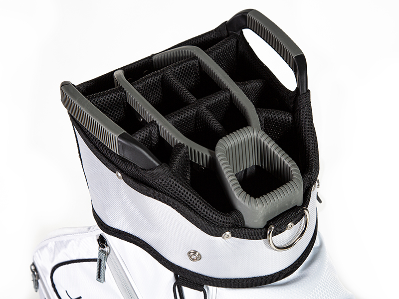 JuCad Bag Captain Dry, weiß-grau