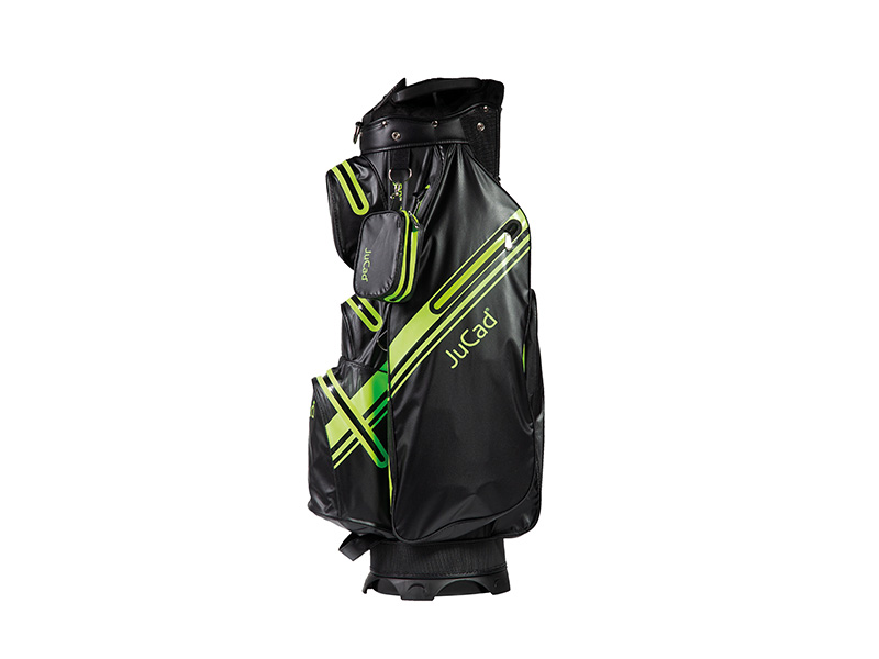 JuCad_bag_Aquastop Plus_black-green_JBAP25-SRG_profile right