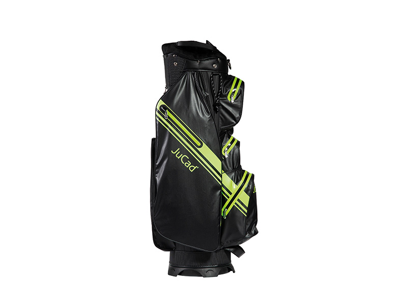 JuCad_bag_Aquastop Plus_black-green_JBAP25-SRG_profile left