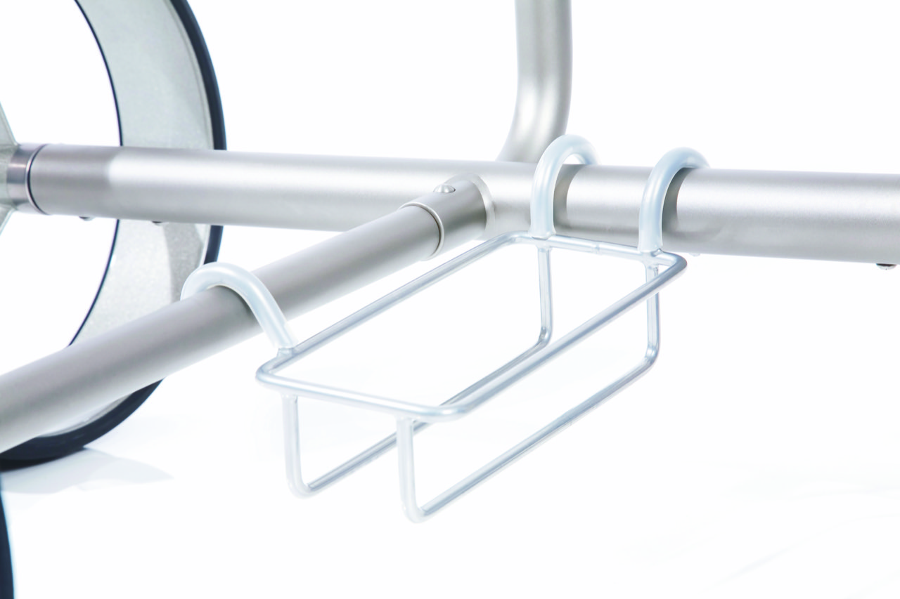JuStar Powerpack-Akkuhalterung für Titan Classic, Farbe: silber 