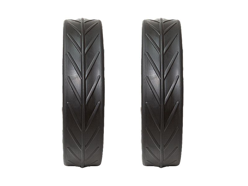 JuCad tyres black, rear wheels JuCad tyres black, rear wheels