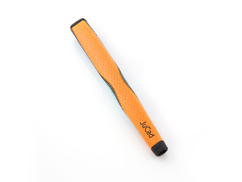 JuCad Puttergriff blau-orange mit JuCad "GT" Logo