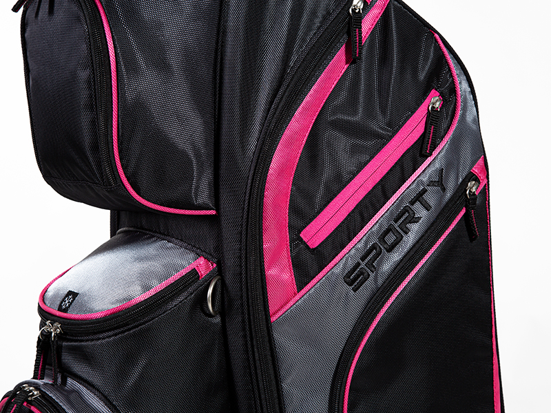 JuCad Bag Sporty schwarz-pink