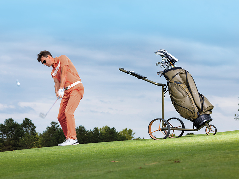 JuCad Carbon Travel Verde Rosé 2.0 with Bag Style dark green (Example Bag and accessories are not included in delivery.)