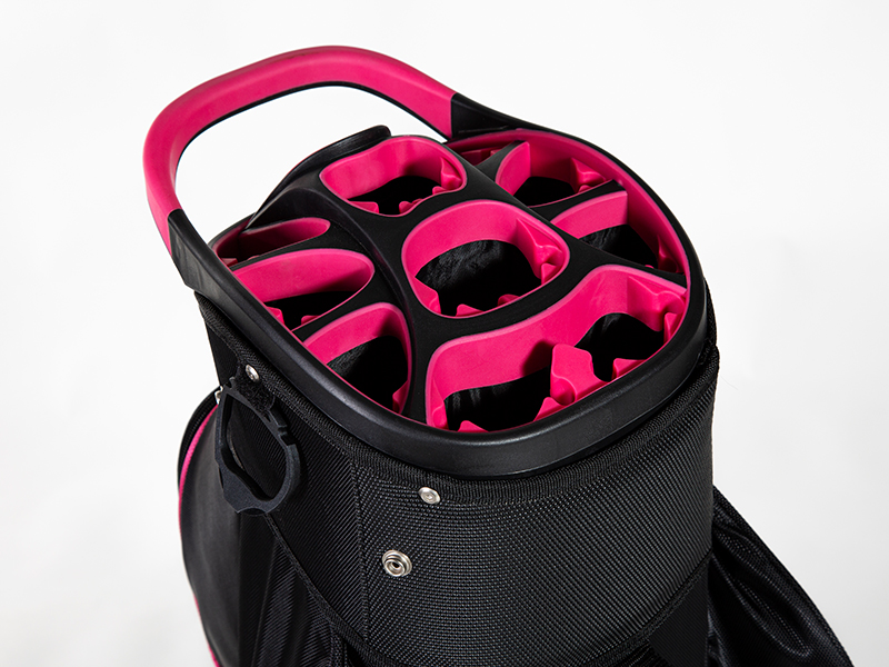 JuCad Bag Sporty schwarz-pink