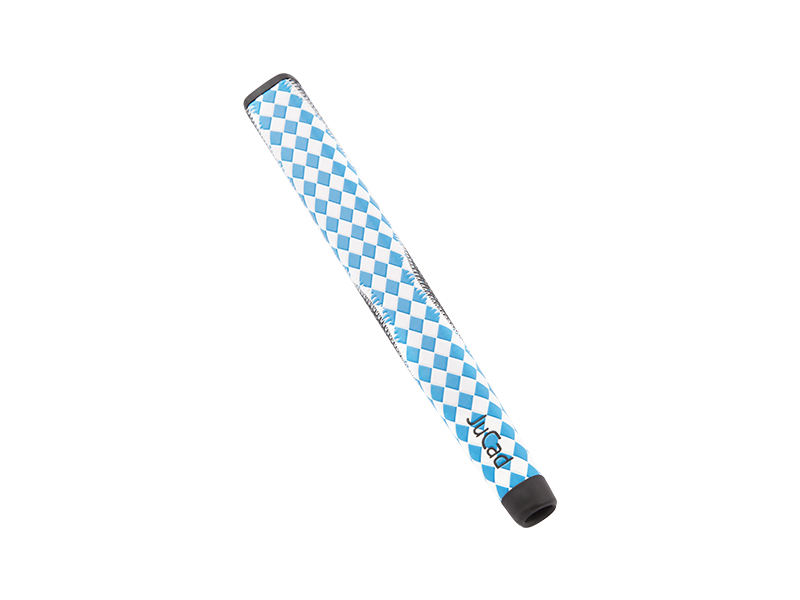 JuCad Puttergriff weiß-blau kariert