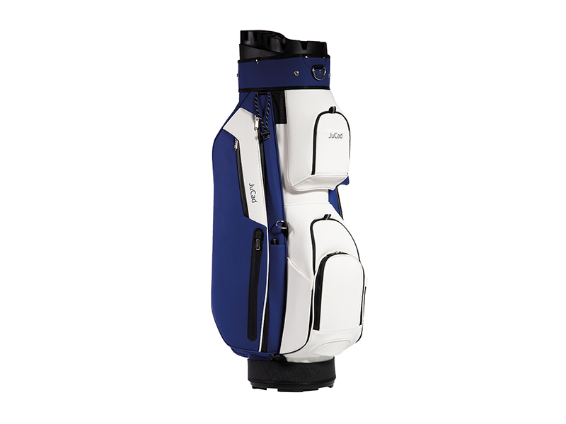 JuCad_bag_First Class Revolution_royal blue-white_JBFCR-BW_front left